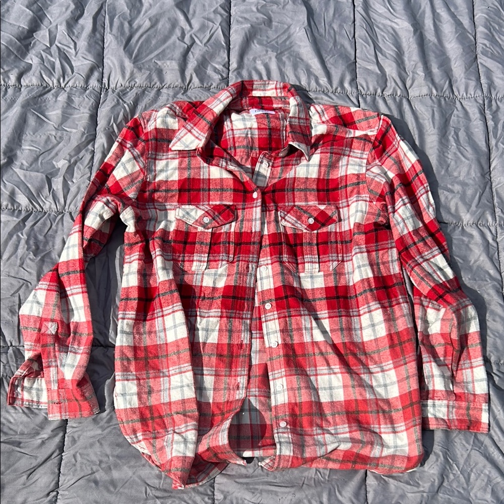 Panache Red and White Checkered Men's Shirt